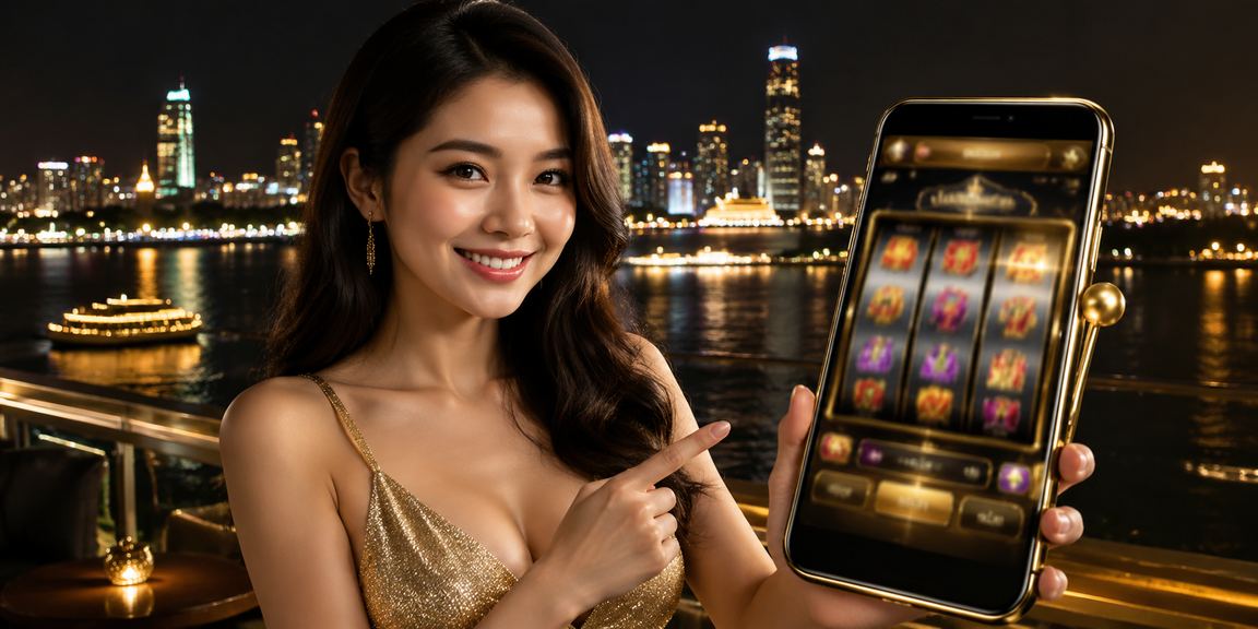 Khung cảnh chơi slot ven biển sông Mekong